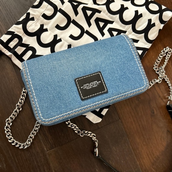 MARC JACOBS THE MINI BAG DENIM - Picture 9 of 12